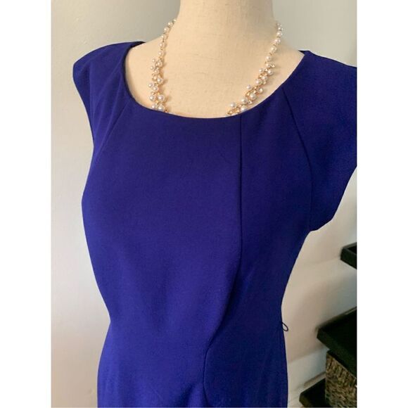 Kasper work dress size 4 blue - Picture 2 of 5